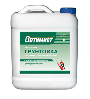 Грунтовка "OPTIMIST-ELITE" G107 глубокого проникновения (1 л)