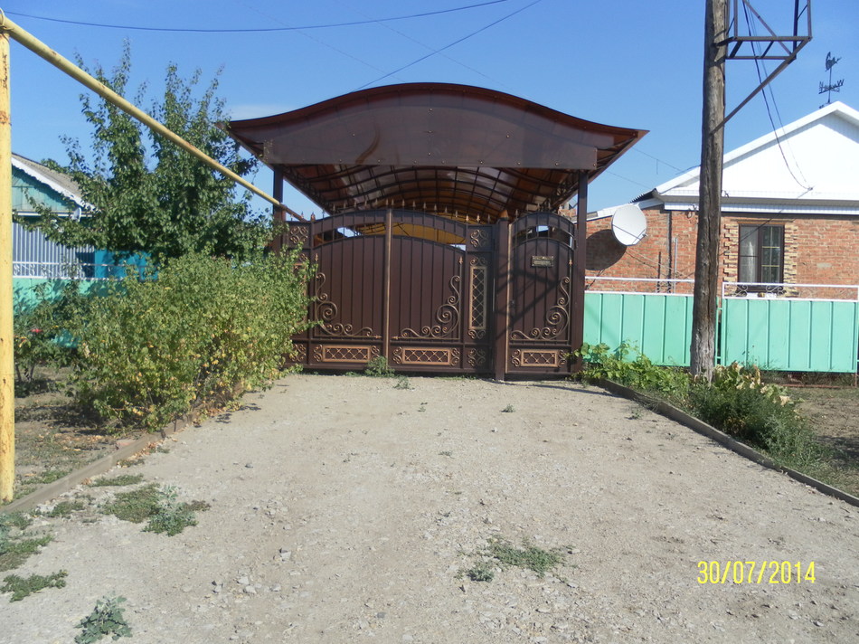 Ворота с калиткой 03,23